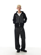 The Parade Frogged Hoodie