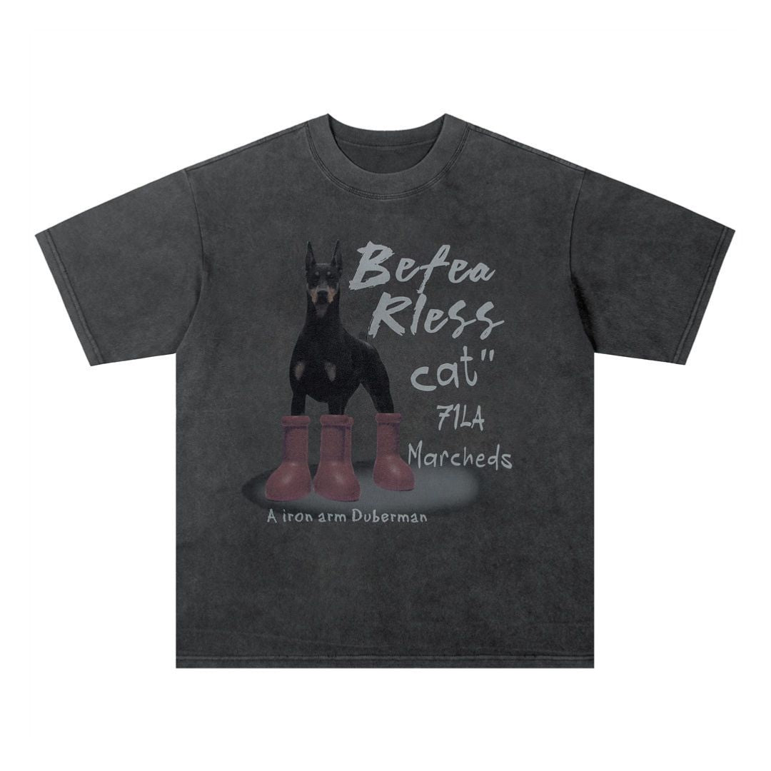 Booted Dobe Graphic T-shirt - h0neybear