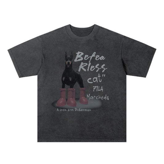 Booted Dobe Graphic T-shirt - h0neybear