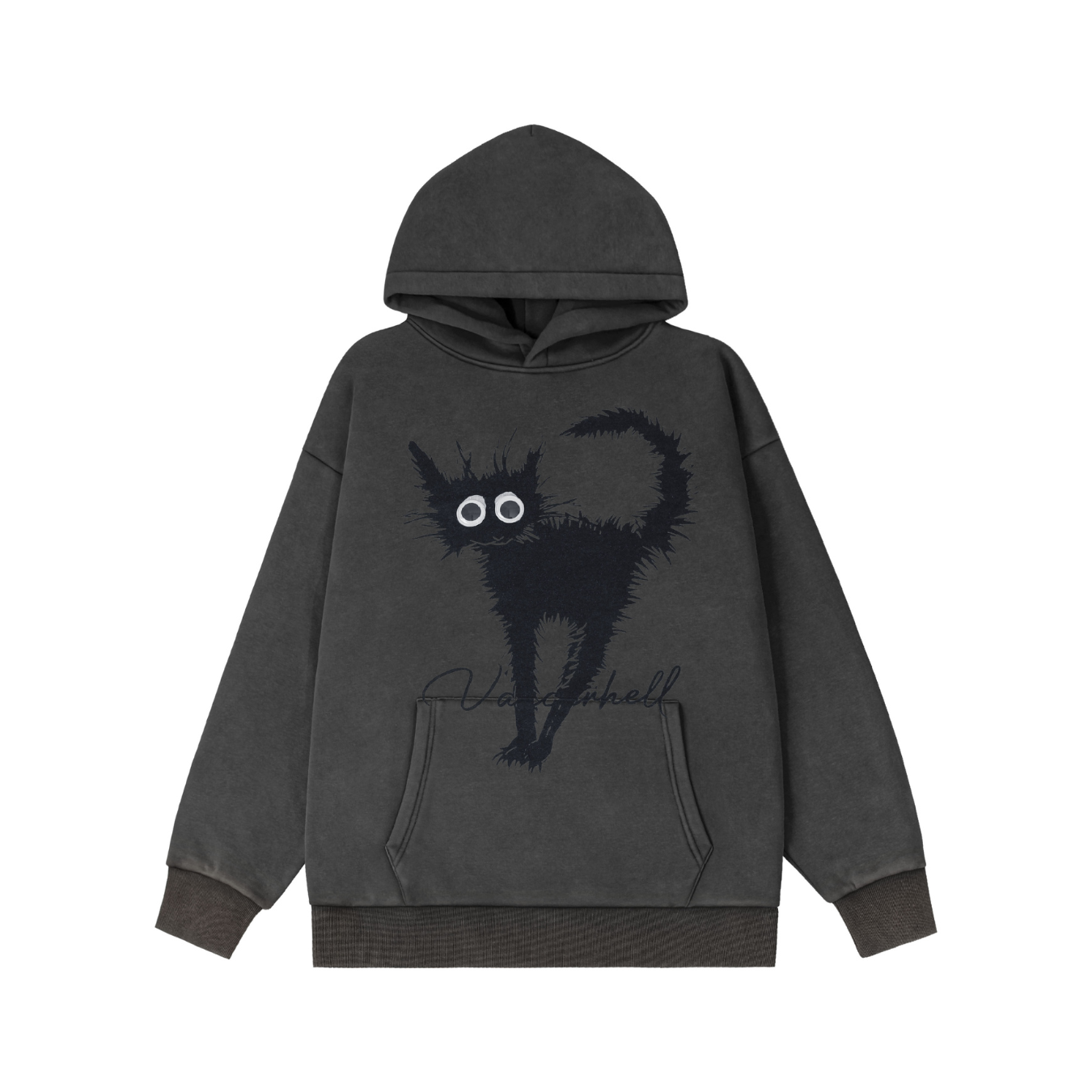 Feline Chaos Graphic Hoodie