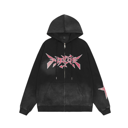 Noir Star Fusion Hoodie