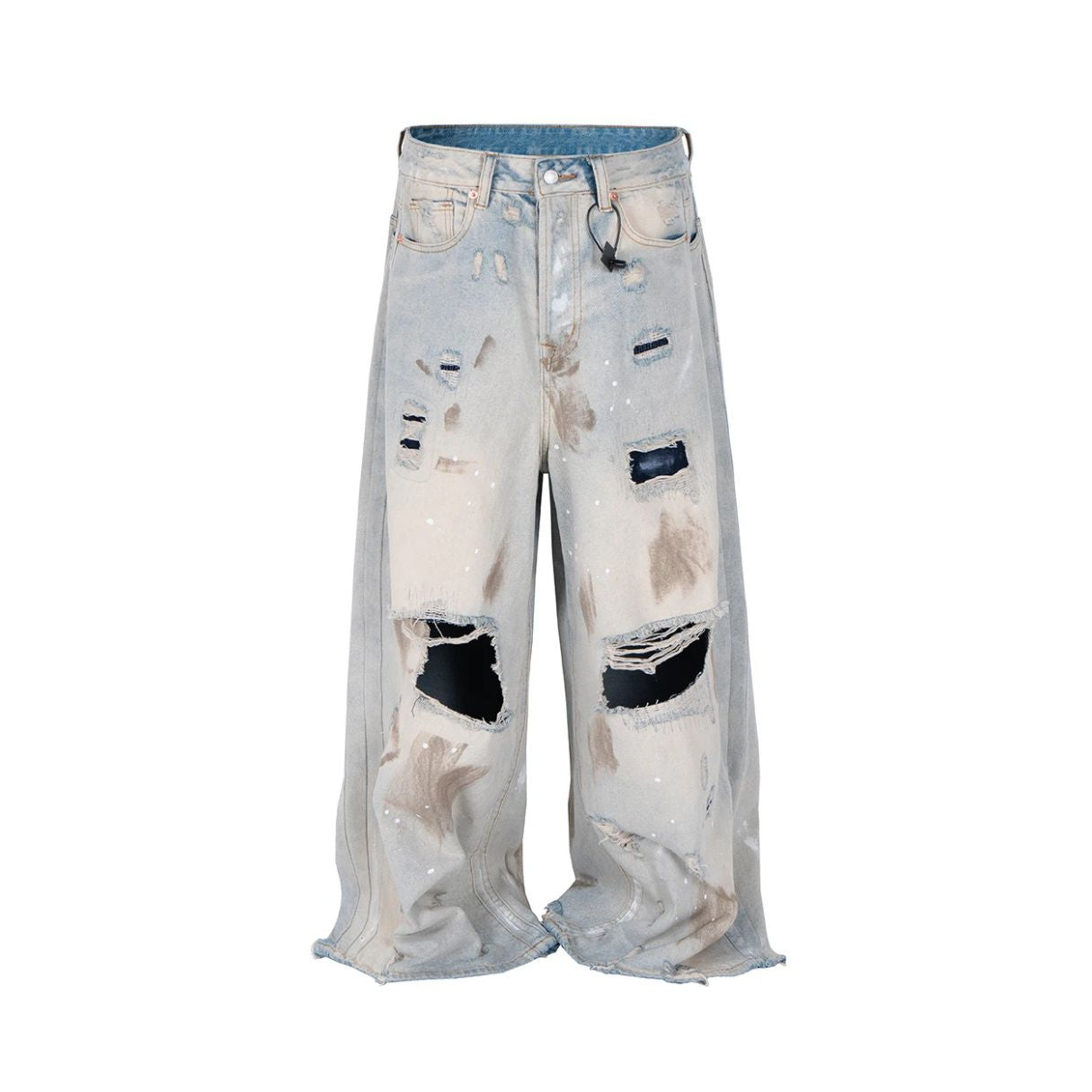 Static Ravage Wide-Leg Jeans - h0neybear