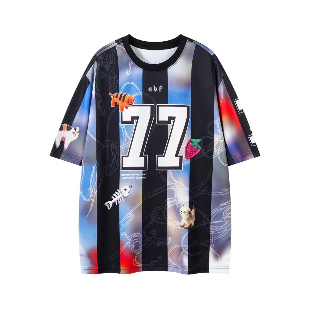 Lucky 77 Stripe T-shirt