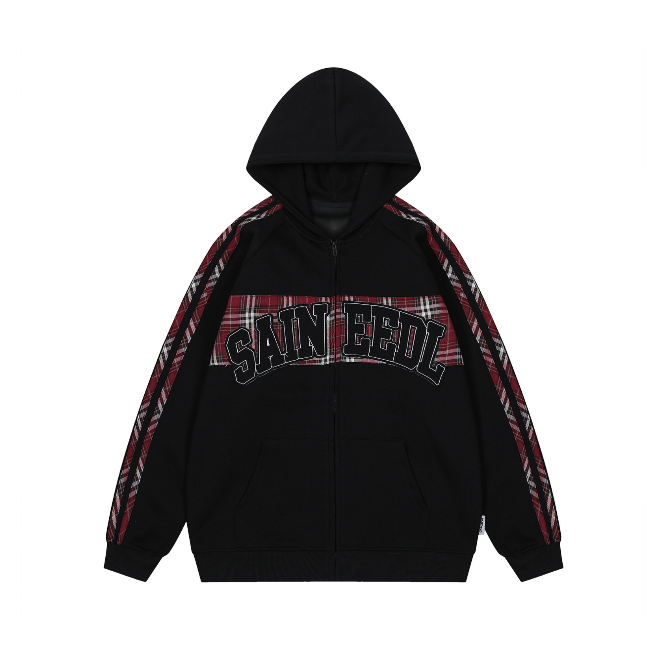 Saineedl Plaid Hoodie