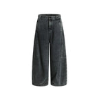Slate Wide-Leg Baggy Jeans