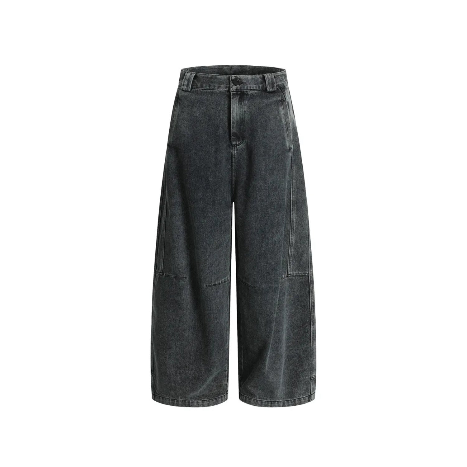 Slate Wide-Leg Baggy Jeans
