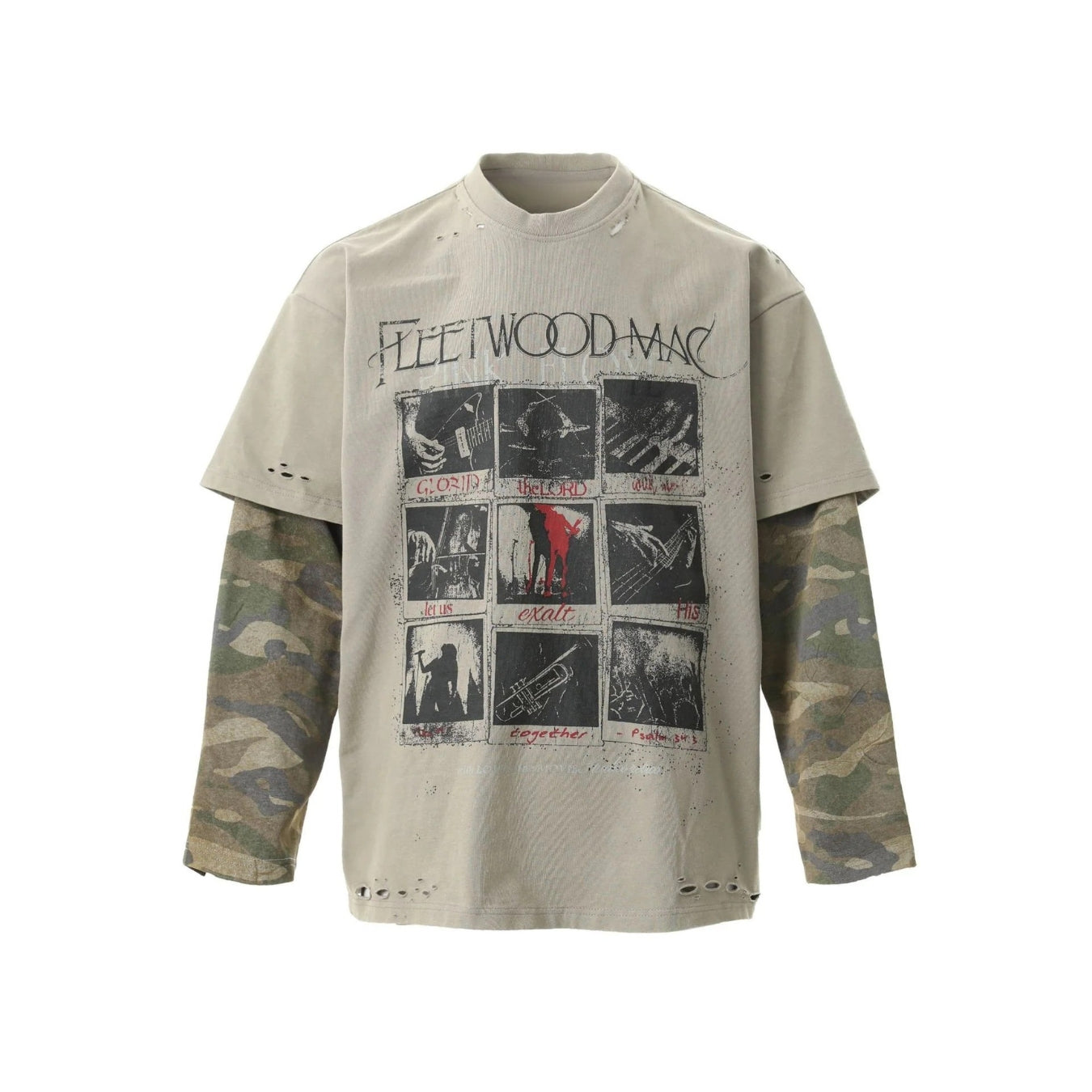 The Fleetwood Camo Layered Tee