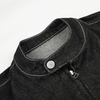Circuit Contrast-Stitch Biker Jacket