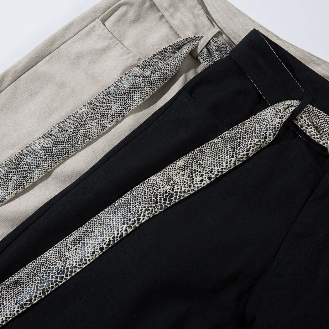 Urban Edge Snake Belt Trousers