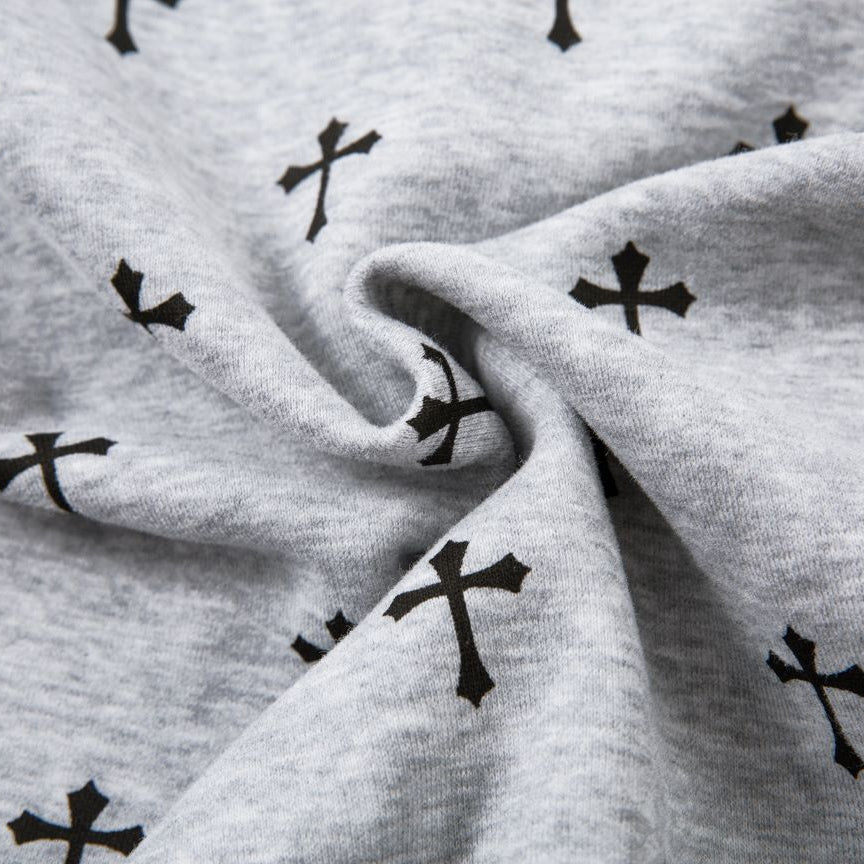 Gothic Cross Baggy Sweatpants