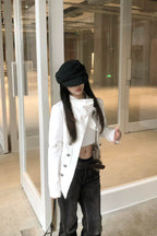 Veloura High Collar Jacket
