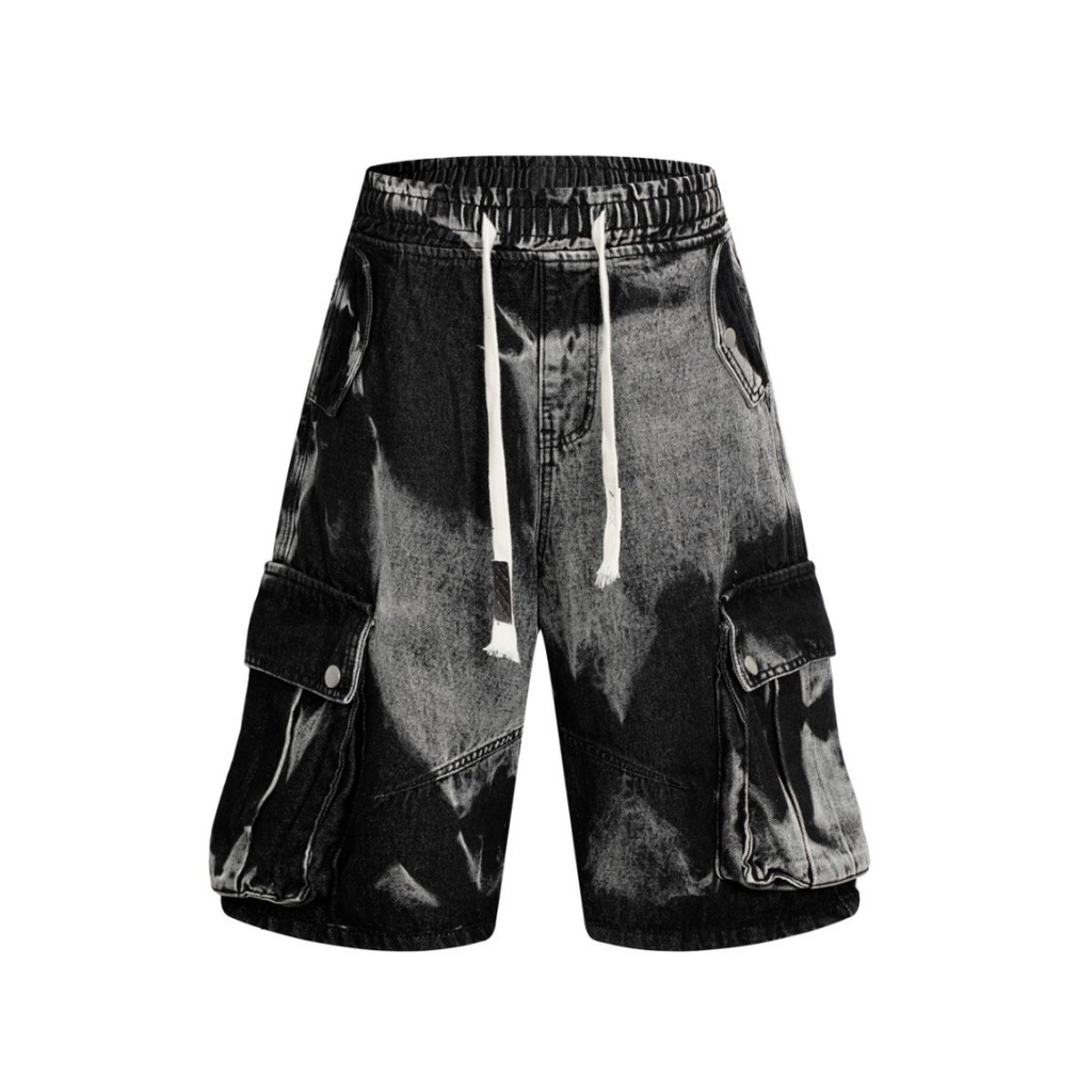 Bleach Splatter Cargo Shorts