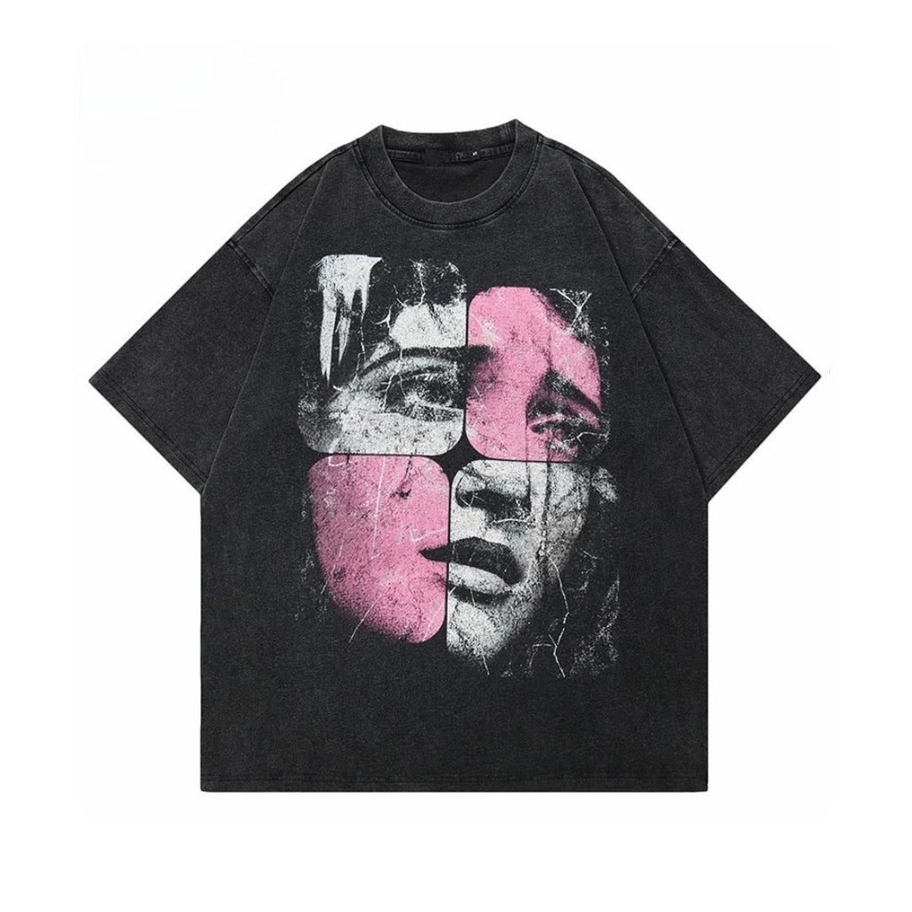 Fragmented Identity T-shirt - h0neybear