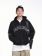 Ravencore Embroidered Zip Hoodie