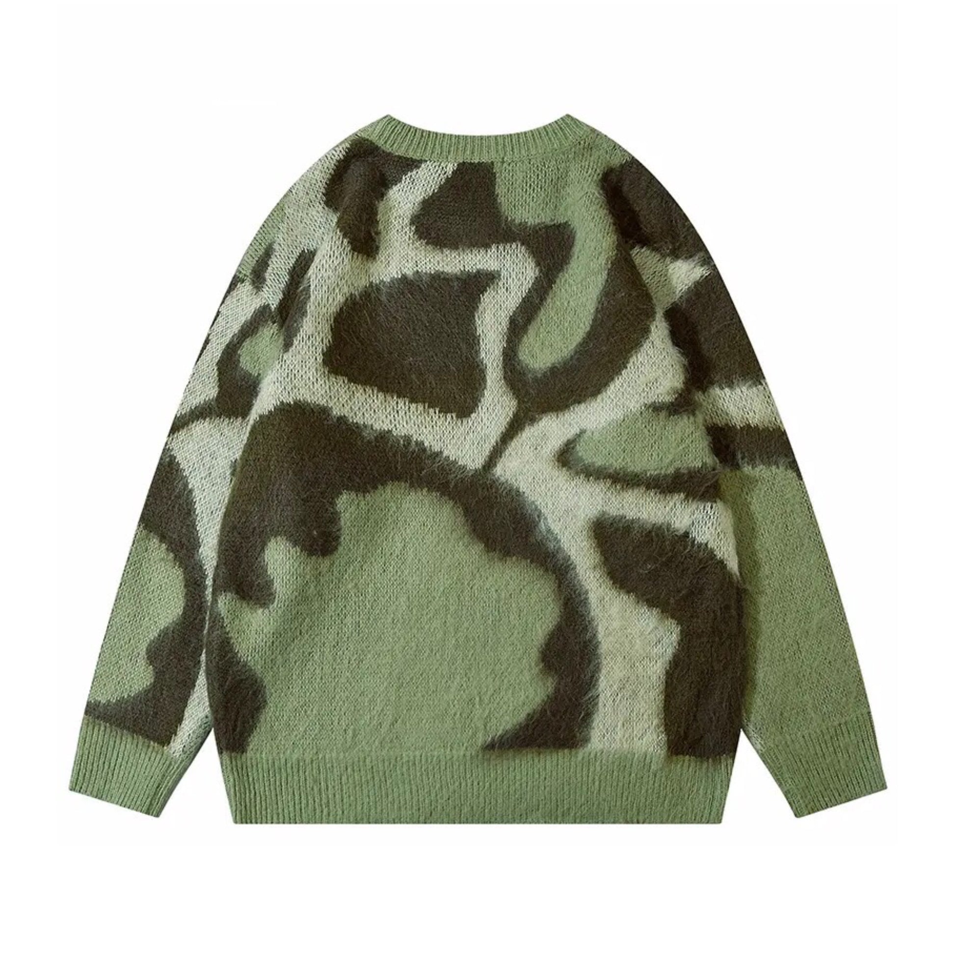 Wild Abstract Sweater - h0neybear