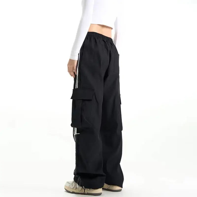 Shadowline Black Parachute Pants - h0neybear