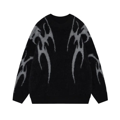 Tribal Flameburst Fleece Sweater