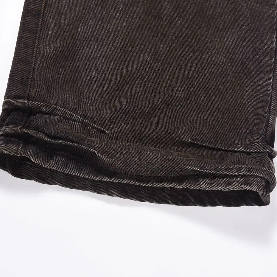 Brown Riptide Denim Pants - h0neybear