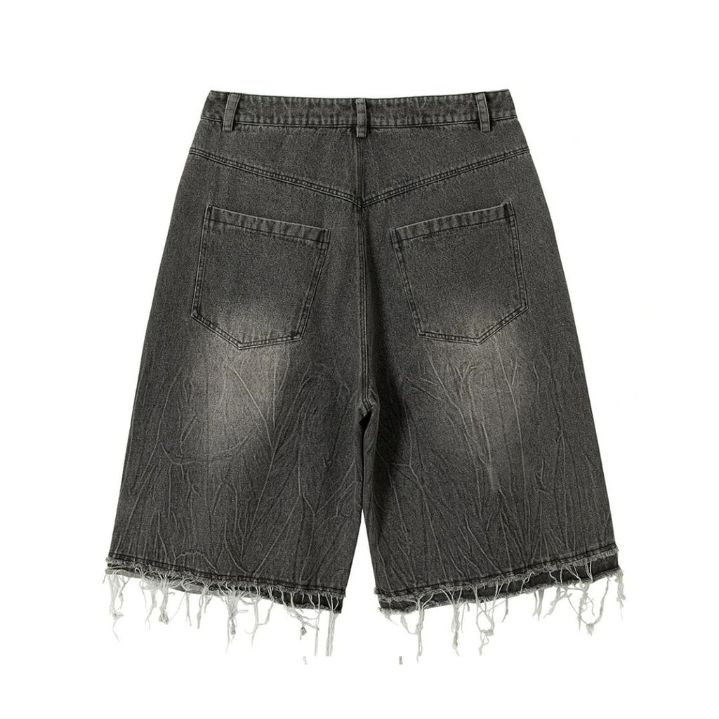 Static Comic Denim Shorts