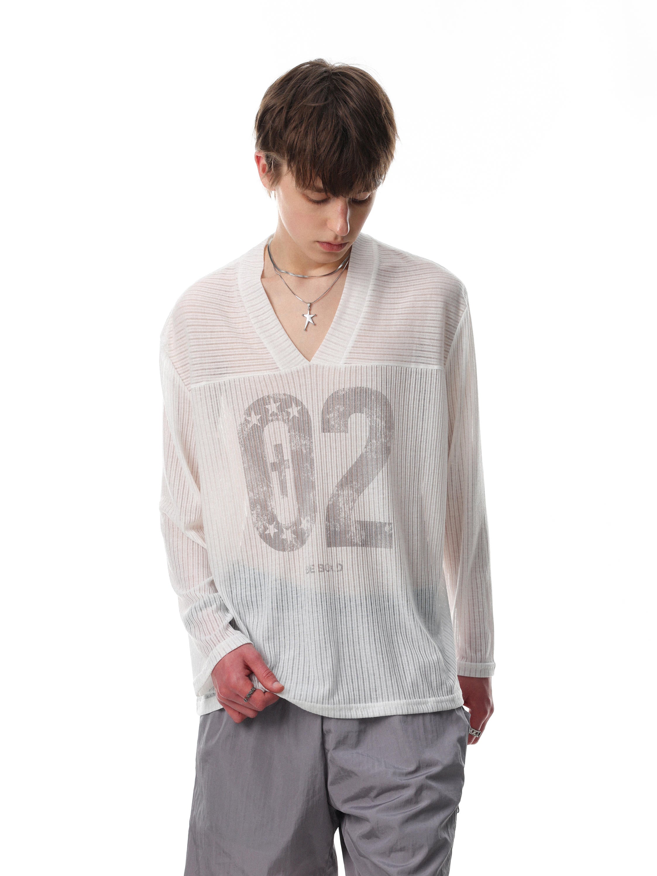 Shadowline Long Sleeve Mesh Jersey