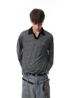 Starlight Stripe Polo Long Sleeve