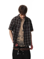 Rustline Plaid Short Sleeve Shirt