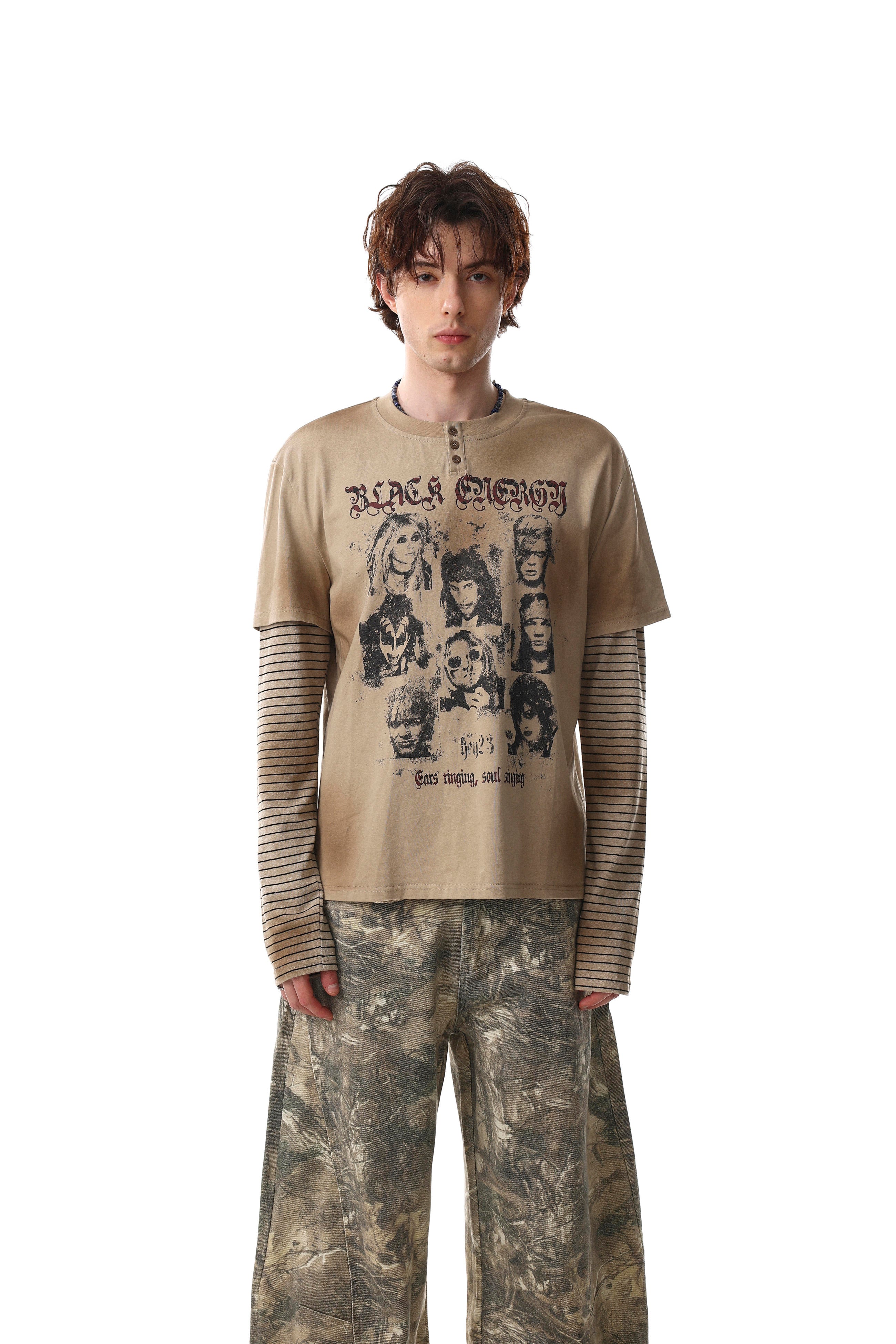 Vintage Stage Layered T-shirt