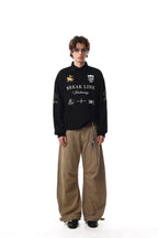 Breakline Crest Polo Long Sleeve T-shirt