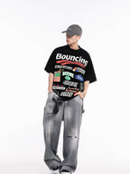 Bouncing Street Graphic T-shirt