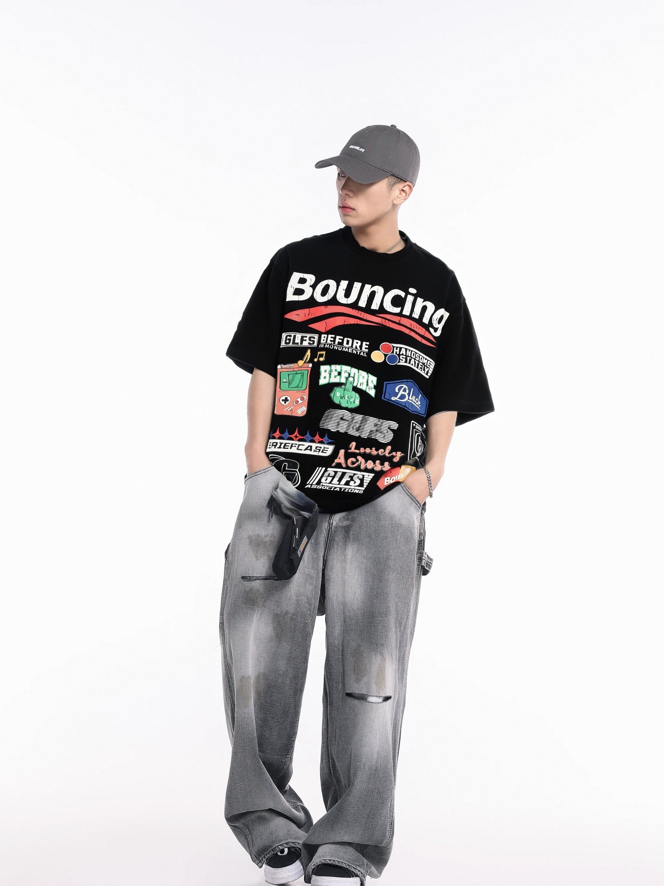 Bouncing Street Graphic T-shirt