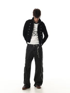 Monarch Frogged Zip-Up Jacket