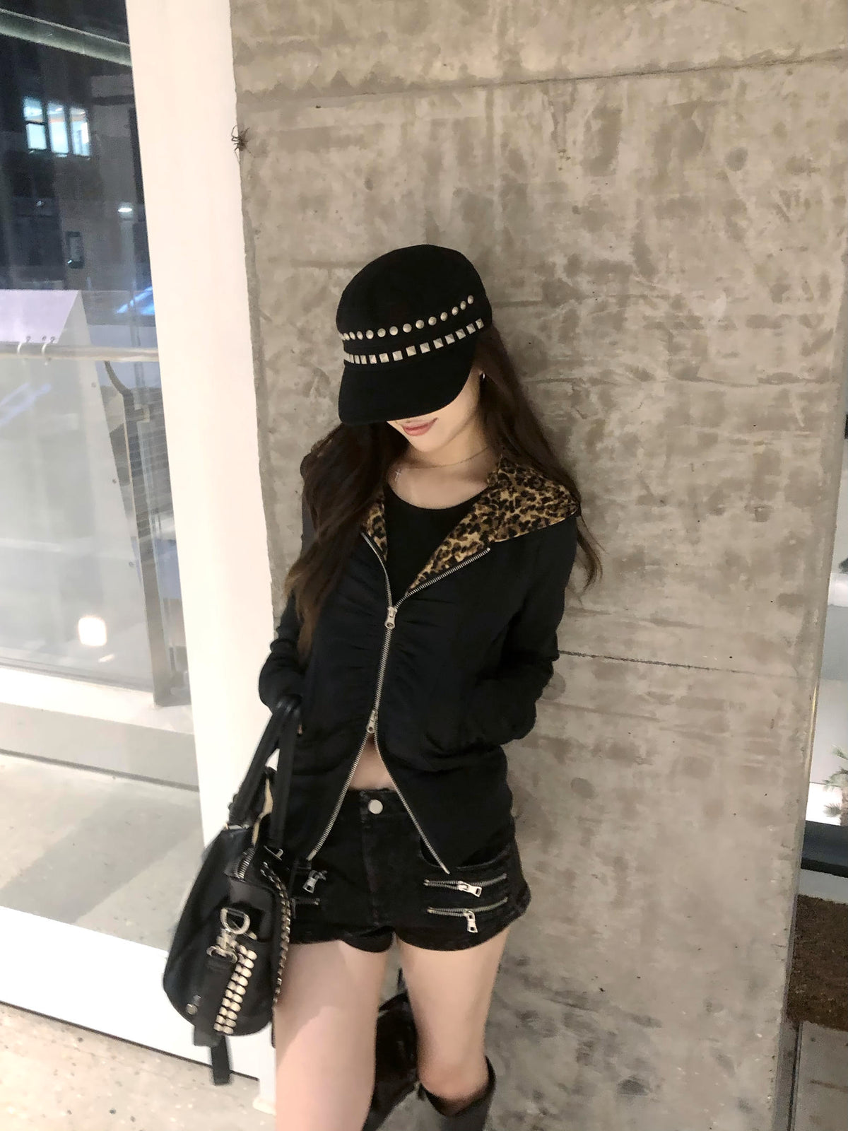 The Chimera Ruched Zip Hoodie