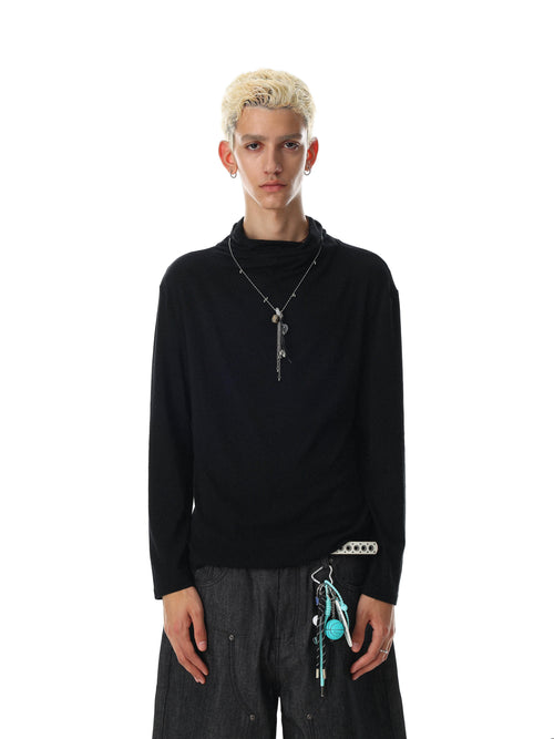 The Torsion Mock Neck Long Sleeve