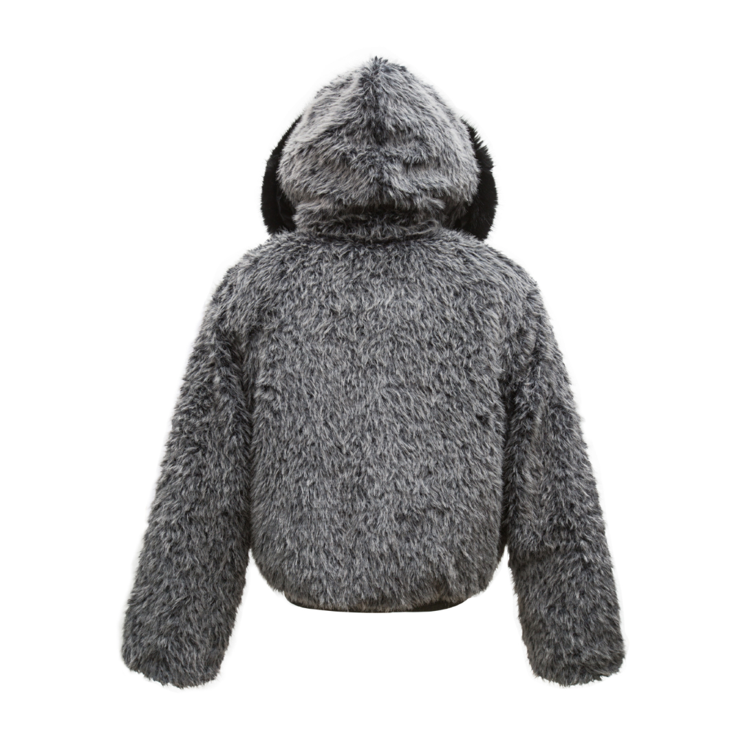 Cozy Cloud Fluffy Hoodie Jacket - h0neybear