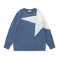 Retro Star Knitted Sweater