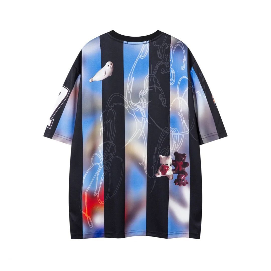 Lucky 77 Stripe T-shirt