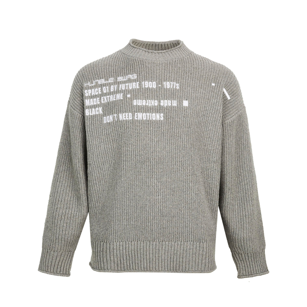 Raw Edge Knit Sweater - h0neybear