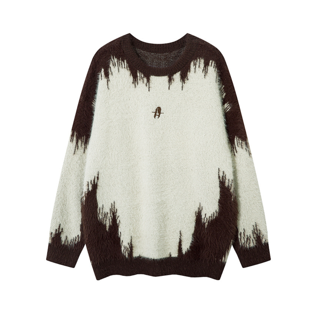 Glitch Fade Mohair Sweater