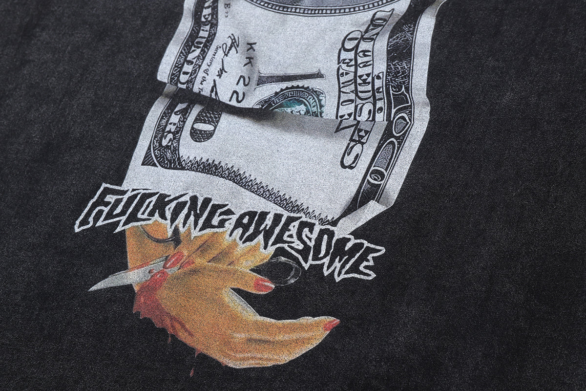 Hundred Dollar Print  T-shirt