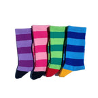 Candy Stripe Crew Socks