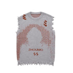 Zhoumo $$ Sweater Vest - h0neybear