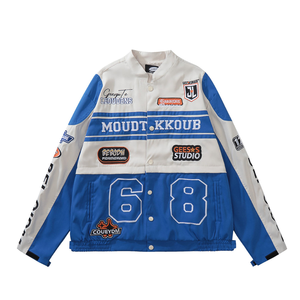 MOUT KKOUB 68 Detachable Varsity Jacket - h0neybear