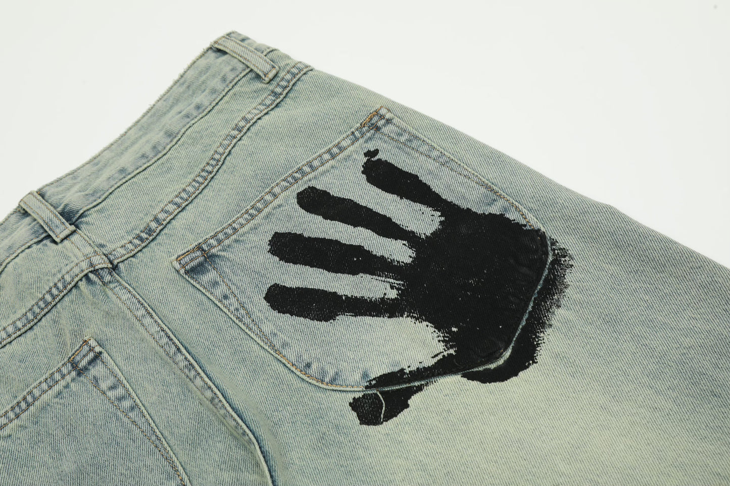 Artisan Hand Print Jeans