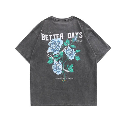 Better Days Graphic Print T-shirt