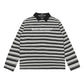 Retro Movement Striped Long Sleeve T-shirt - h0neybear