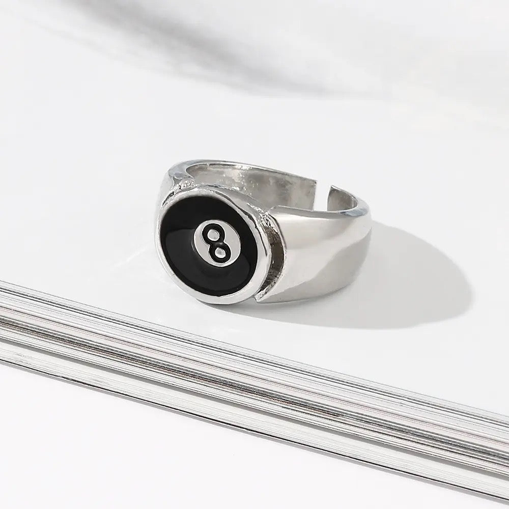 Fortune 8 Ball Ring