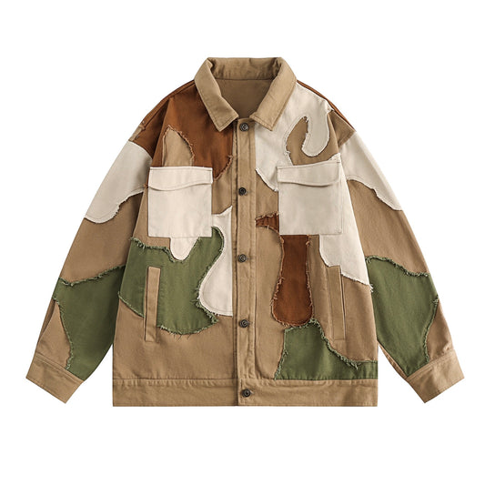 Urban Blend Camo Jacket - h0neybear