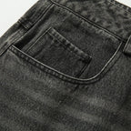 Static Comic Denim Shorts