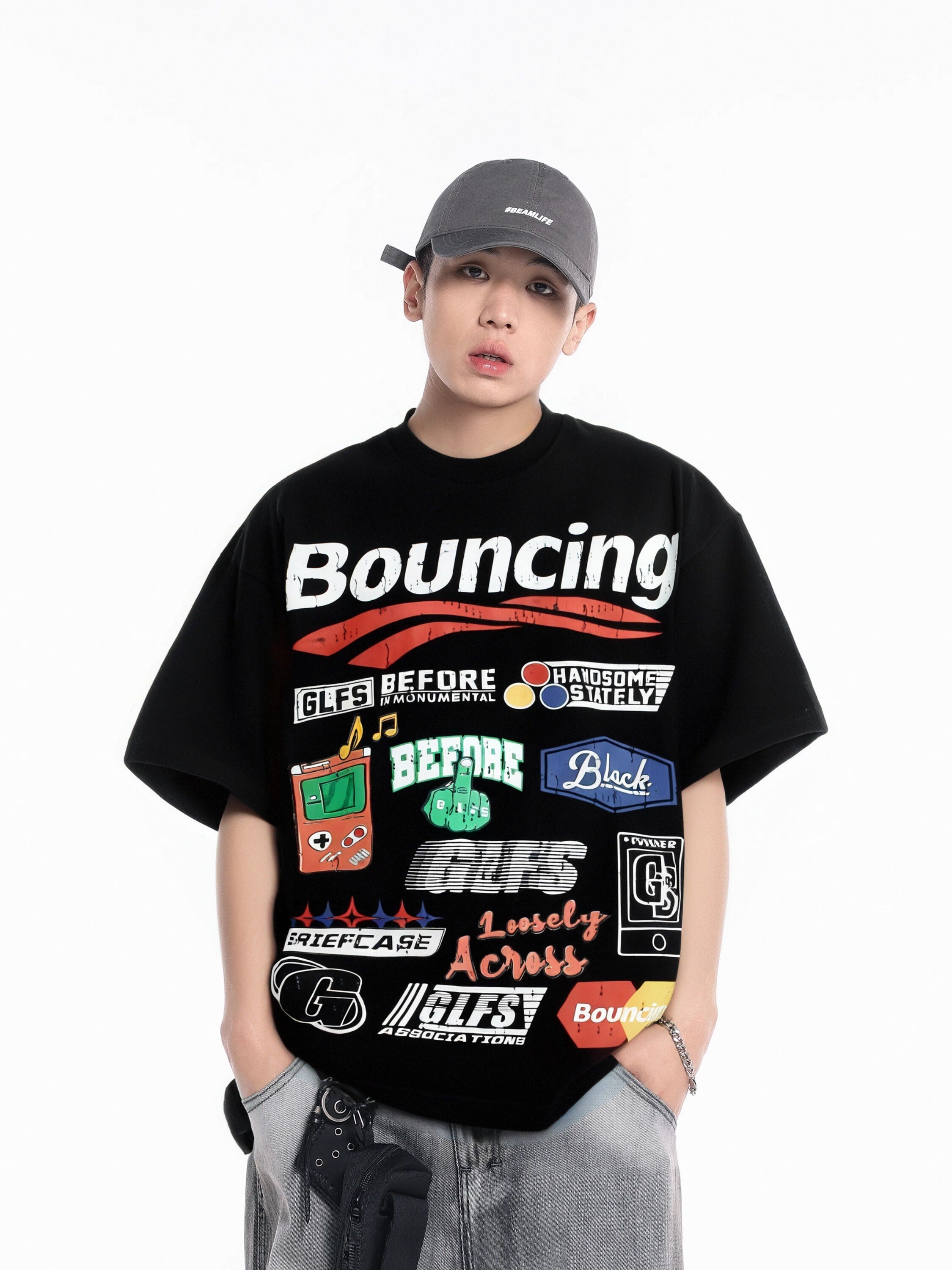 Bouncing Street Graphic T-shirt