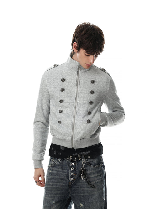 Monarch Frogged Zip-Up Jacket